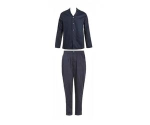 Emporio Armani Herren Pyjama / Schlafanzug long. Marine 111737