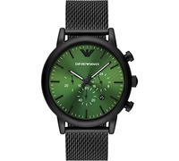 Emporio Armani Herren Quarz-Chronograph Uhr mit Armband AR11470
