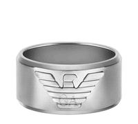Emporio Armani Herren Ring aus silberfarbenem Edelstahl, EGS31660409