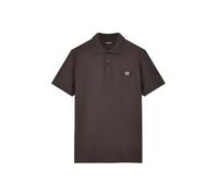 EMPORIO ARMANI Herren Satin Label Polo Grey XL