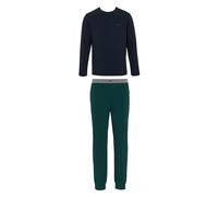 Emporio Armani Herren-Schlafanzug-Set Endurance, blau, L
