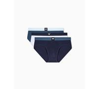 EMPORIO ARMANI Herren-Slips, Ink/Orion/White, M