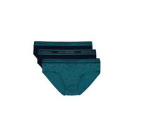 Emporio Armani Herren Slips Unterhosen Briefs Stretch Cotton 3er Pack, Farbe:Mehrfarbig, Größe:S, Artikel:-16736 marin/pr. Topaz/marin
