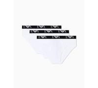EMPORIO ARMANI Slips Herren Baumwolle weiß, 7 (XL)