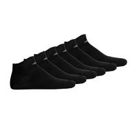 EMPORIO ARMANI Herren Sneakersocken, 6er Pack - CASUAL COTTON, Multipack, Logo Schwarz / 39-42 39-42 Schwarz