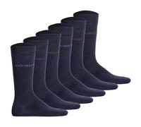 EMPORIO ARMANI Herren Socken, 6er Pack - CASUAL COTTON, Kurzsocken, One Size Marine 40-45