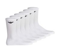EMPORIO ARMANI Herren Socken, 6er Pack - SPORTY SPONGE, Short Socks, One Size Weiß / 39-46 39-46 Weiß