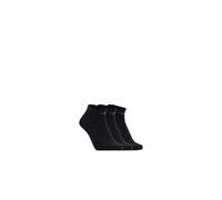 Emporio Armani Herren Casual Cotton 3-Pack Sneaker Socks 3er-Pack Sneakersocken, Schwarz/Schwarz/Schwarz, L-XL