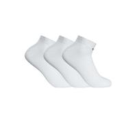 EMPORIO ARMANI Herren Sneakersocken, 3er Pack - CASUAL COTTON, Multipack, Logo Weiß 43-46