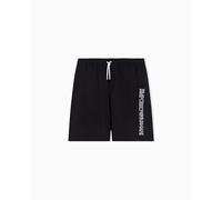 EMPORIO ARMANI Herren Stickerei Logo Bermuda Schwarz L