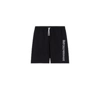 EMPORIO ARMANI Herren Stickerei Logo Bermuda Schwarz M