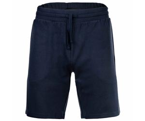 EMPORIO ARMANI Herren Sweatshorts - ICONIC PIQUET, Bermuda, Pique, Material-Mix Blau 2XL