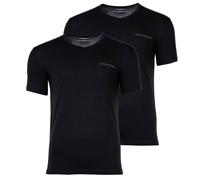 Emporio Armani T-Shirt für Herren, schwarz/schwarz, Small