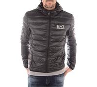 EA7 Train Core Light Down Hoodie Jacket Black XXL
