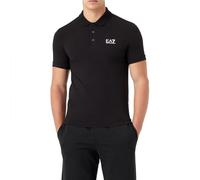 Emporio Armani Herren Train Core Polo Polohemd, Schwarz, XX-Large