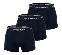 Emporio Armani Boxershorts Core Logoband 3er Pack – 95% Baumwolle/5% Elasthan – Blau M