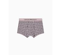 EMPORIO ARMANI Herren Trunks, Eisen-kariert, XL