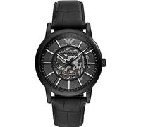 Emporio Armani HerrenArmbanduhr Analog Quarz Leder AR60008