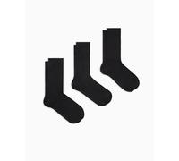 Emporio Armani Herrensocken, kurz, Schwarz, 3 Stück, Schwarz, Einheitsgröße