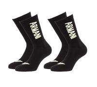 EMPORIO ARMANI Herrensocken, schwarz/schwarz, Einheitsgröße
