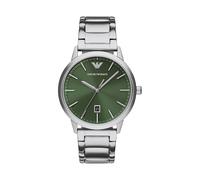 Emporio Armani Herrenuhr 3-Zeiger-Werk Datum Edelstahl, AR11575