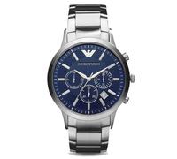 Emporio Armani Herren Chronograph Quarz Uhr mit Edelstahl Armband AR2448