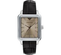 Emporio Armani Rectangular Silver Dial Watch AR11756