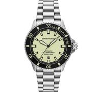 Emporio Armani Herrenuhr Edelstahl One Size Herren