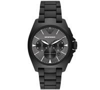 Emporio Armani Herrenuhr Quartz Schwarz Einheitsgröße