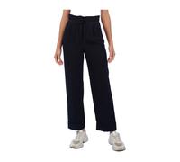 Emporio Armani - High-Waisted Wide Hosen - - Trousers - Damen - Schwarzk - S