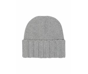 EMPORIO ARMANI Kaschmir Mütze - Haube grau