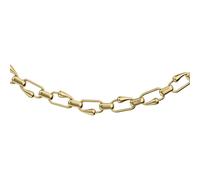 Kette ohne Anhänger EMPORIO ARMANI, gold (gelbgoldfarben), Halsketten, Damen, Metall, L: 44 B: 9mm, B:9mm (83951358-0) gelbgoldfarben