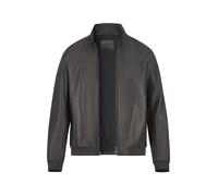 EMPORIO ARMANI Lederblouson Herren Stehkragen Lammnappa braun, 48 (S)