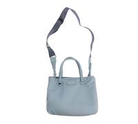 Emporio Armani Logo Kunstfell gefütterte Shopper-Tasche (Blau) Einheitsgröße