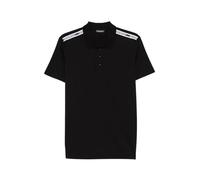 EMPORIO ARMANI Logo Tape Polo Beachwear Herren, Schwarz, Large