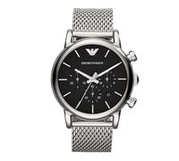 Emporio Armani Luigi Silber Herren Armbanduhr AR1811 Einheitsgröße