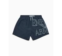 EMPORIO ARMANI Man Bold Logo Mid Boxer Blau XXL, Armani Blu, XXL