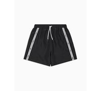 EMPORIO ARMANI Man Logo Tape Mid Boxer Schwarz S, Schwarz, S