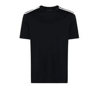 EMPORIO ARMANI Man Logo Tape Rundhals T-Shirt Schwarz XL, Schwarz, XL