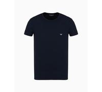 EMPORIO ARMANI Man Shiny Logoband S/Sleeve T-Shirt Blau L, Armani Blu, L
