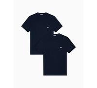 EMPORIO ARMANI T-Shirts Herren Baumwolle blau, 4 (S)