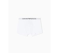 Emporio Armani Man's Essential Cotton Trunk, Weiß, L, weiß, L