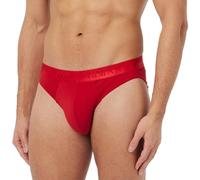 Emporio Armani Men's Brief Christmas Shiny Logo, Red, X-Large