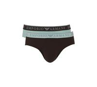 Emporio Armani Men's Endurance 2-Pack Brief, Brown, M, braun, M