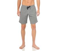 Emporio Armani Herren Iconic Terry Loungewear Bermuda Shorts Sweatpants, Medium Melange Grey, L EU