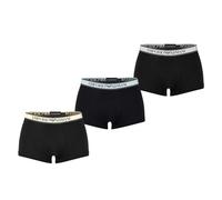 Emporio Armani Herren Stretch Cotton Core Logoband 3-Pack Trunk, Black/Black/Black, M (3er Pack)