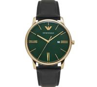 Emporio Armani Minimalist Schwarz Herren Armbanduhr AR11601 Einheitsgröße