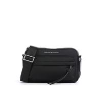 Emporio Armani Monogram Umhängetasche schwarz, Nylon, Herren