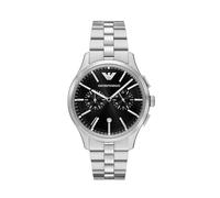 Emporio Armani Montre Pour Hommes, Mouvement chronographe à Quartz et 42mm Taille de boîtier Avec Bracelet en Acier inoxydable ou Cuir
