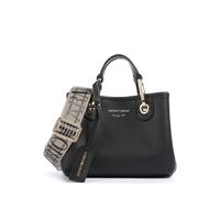 Emporio Armani Tote Bag mit Label-Applikation Modell 'ST.CERVO' in Black, Größe One Size